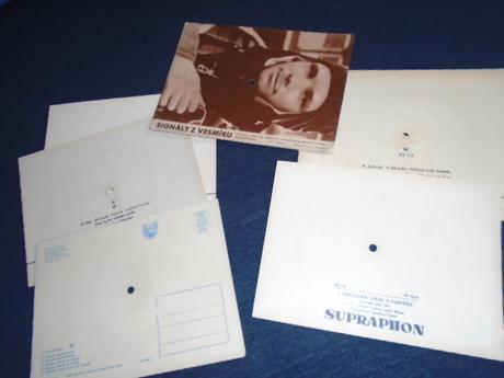 Gramofon desky signály z vesmíru retro, 