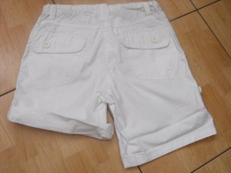 Biele cargo šortky zn. george, george,134