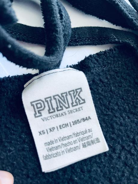 Mikina černá - v.xs, pinkie,xs