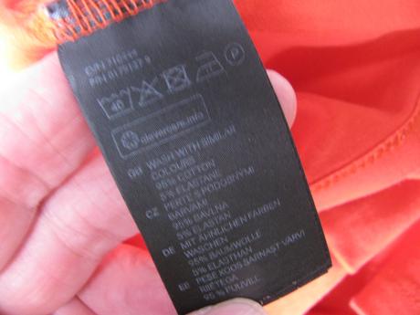 Dámské letní oranžové tílko h&m, h&m,s