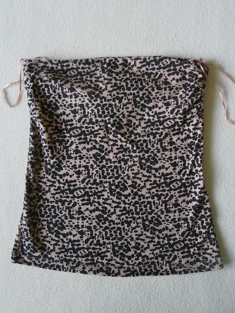 Top bez ramínek, h&m,s