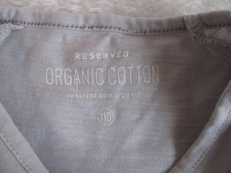 Šedé bavlněné tričko reserved, reserved,110