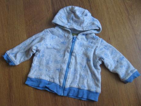 Šedá mikina, marks & spencer,68