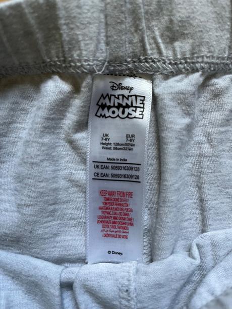 Pyžamo s minnie, disney,128