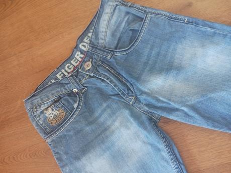 Džíny č.140/146, tommy hilfiger,140