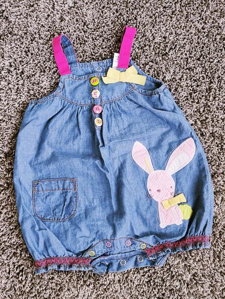 Letní bavlněný overal / overálek na ramínka lehký, next,62