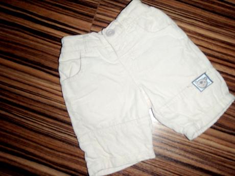 Krásné manžestrové kraťasy podšité bavlnou, 62