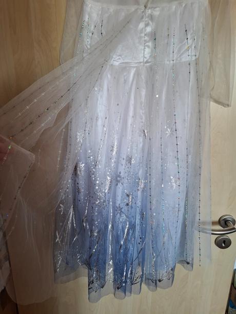 Šaty / kostým ledové království elsa vel 140, 