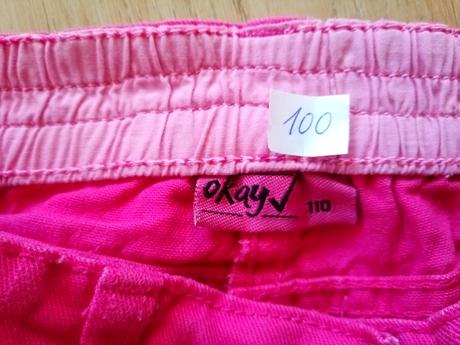 2 x kalhoty / rifle, reserved, okay, vel 110/116, c&a,116