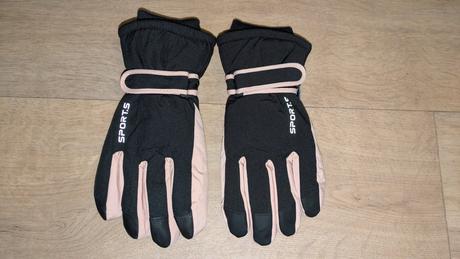 Ka414 dámské zimní nepromokavé lyžařské rukavice, m