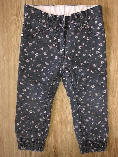 Dívčí kalhoty 86/92, c&a,92