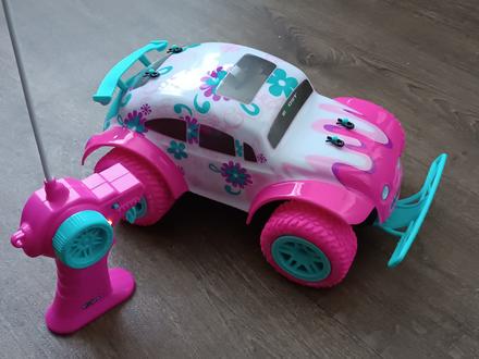 Exost - růžové autíčko na dálkové ovládání,