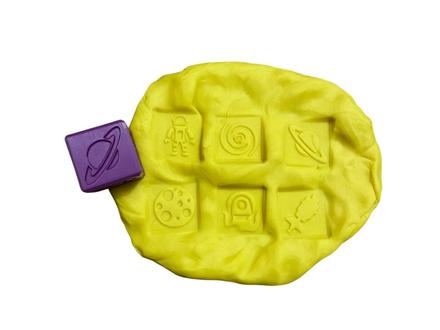 Otiskávací kostka - vesmír, 