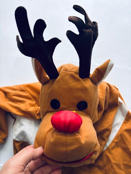 An20/ kostým vánoční sob rudolf - v.3/4 roky,