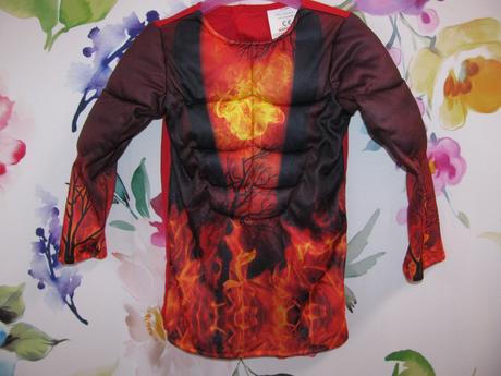 Karnevalový kostým - ohnivec, pekelník a pod.,