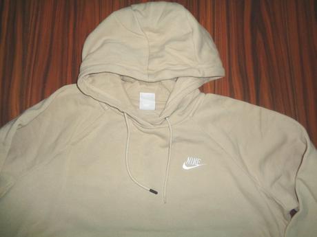 Smetanová bavlněná mikina nike, nike,xl