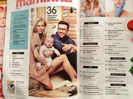 Časopis maminka 10/2015, 2-6/2016 (6 ks),