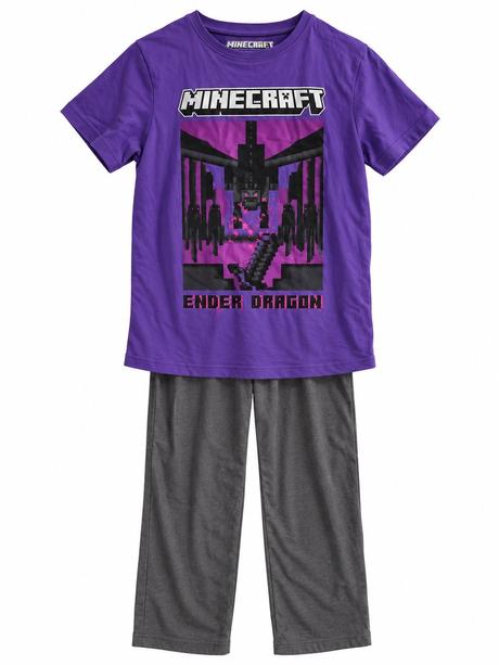 Pyžamo minecraft, primark,158