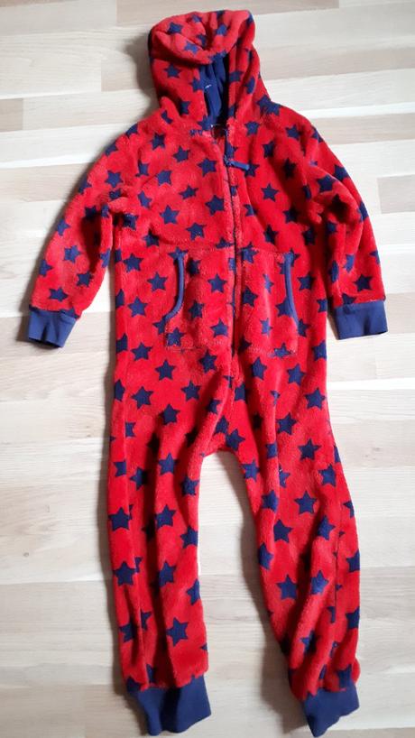 Hvězdicový overal, flees pyžamo, marks & spencer,110