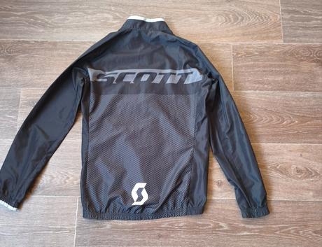 Dětská cyklistická bunda scott vel. l/152 + rukavi, 152