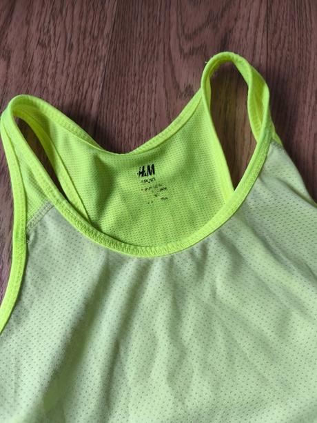 6 krát sportovní top h&m xs/s, 158/164, h&m,s