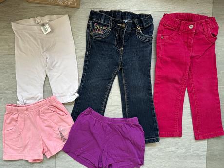 Sada oblečení, dívka, vel. 86 - 16 ks, 86–98