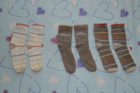 3x ponožky, vel. 23-26, vel 92, nosorožec, 92