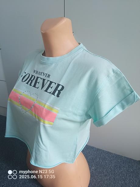 Crop-top zn."girls" vel."134-140", 134