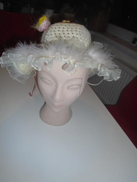 Klobouk víla jaro maska, 