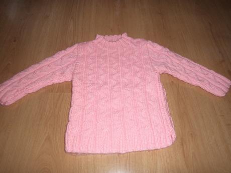 Na zakázku pletený  svetr 98-104 č.222, 98