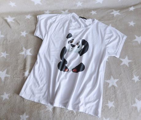 Tričko s pandou vel.m, m
