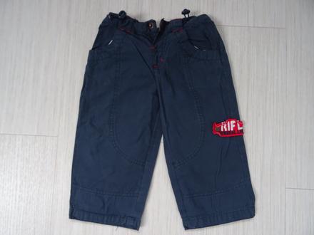 Plátěné kalhoty zn. rifle vel. 9-12 m, rifle,80