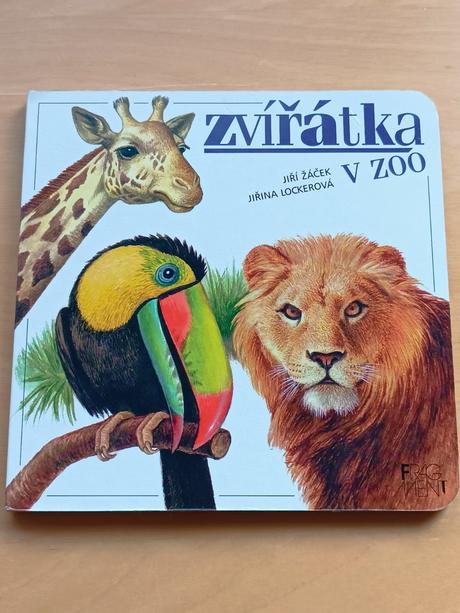 Leporelo pro děti zvířátka v zoo - jiří žáček, 
