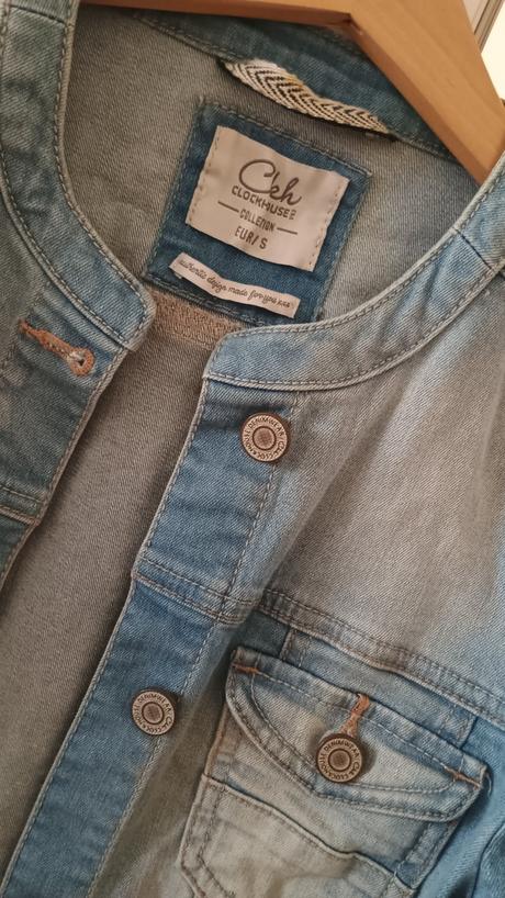 Krásná riflová bunda zn.c&a vel.s, c&a,s