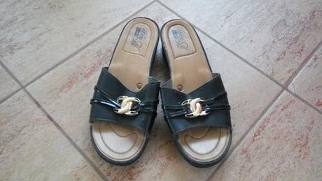 Pantofle gezer - černé, vel. 39, 39