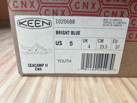 Dětské sandále keen seacamp ii cnx bright blue vel, keen,37