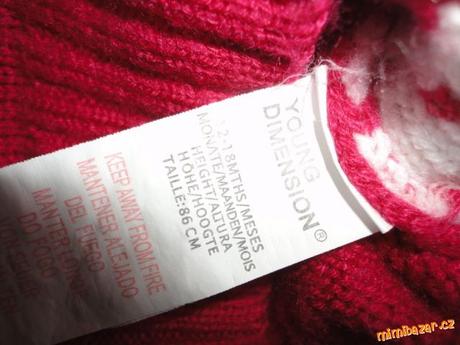 Krásný svetr young dimension, vel. 12-18 měsíců, young dimension,86
