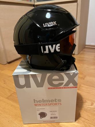 Dětská/juniorská lyžařská helma uvex 52-55cm, uvex