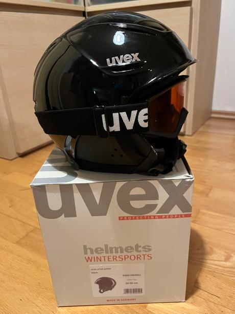 Dětská/juniorská lyžařská helma uvex 52-55cm, uvex