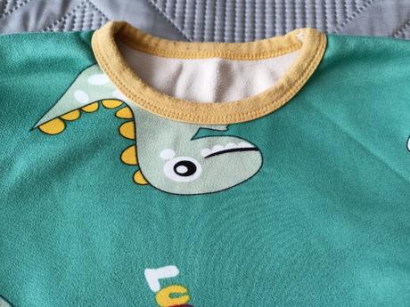 Zateplený set dinosaury, 128/134, 128