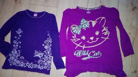 2x triko s dlouhým rukávem, 104