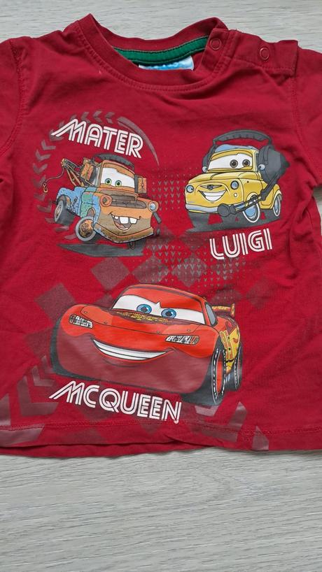 Dětské tričko c&a disney cars, vel. 86, c&a,86