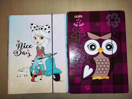 Dvoje desky na sešity, 