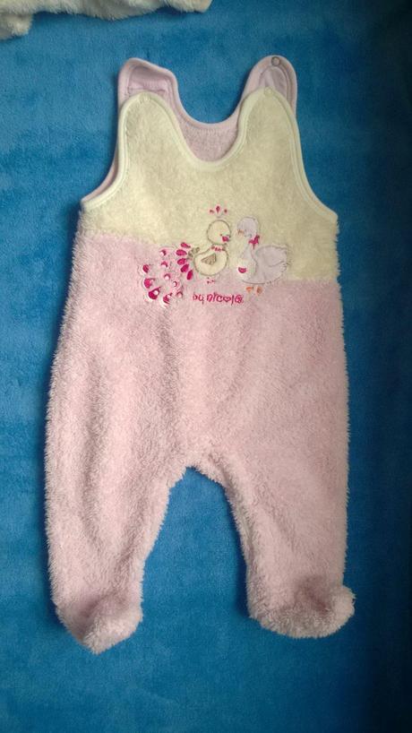 Set - chlupaté dupačky a mikina, 62