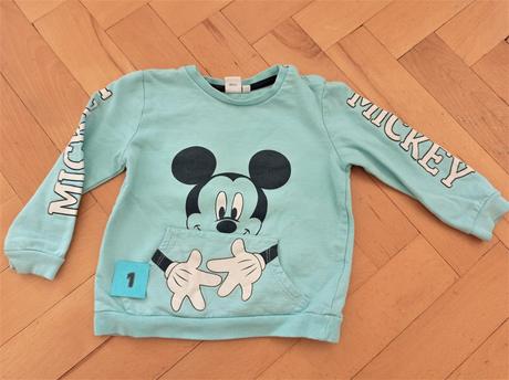Mikina 86 disney - mickey, minnie, disney,86