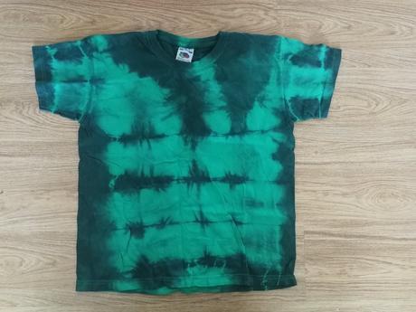 Bavlněné batikované triko, vel. 128, 128