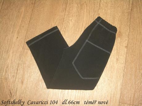 Kalhoty softshell vel.104, 104