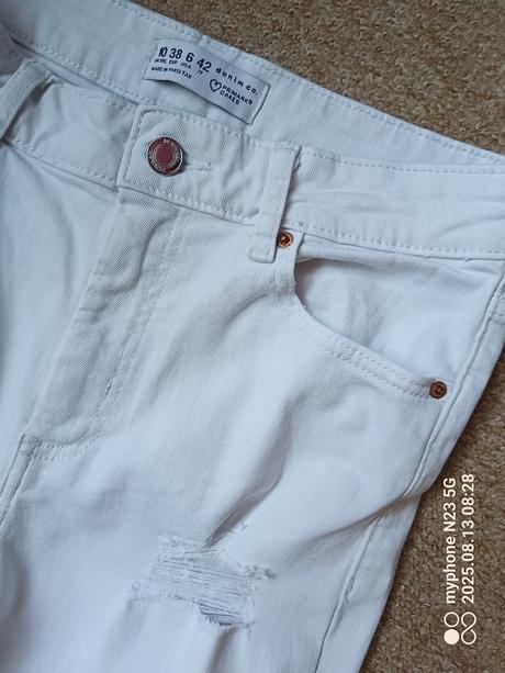 Rifle trhané zn."denim co " vel."38/m", denim co,38