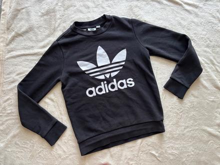 Mikina černá adidas - v.8/9 let, adidas,134