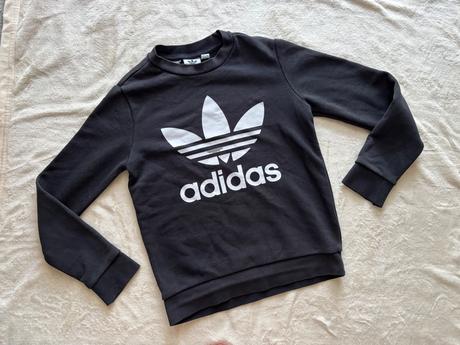 Mikina černá adidas - v.8/9 let, adidas,134